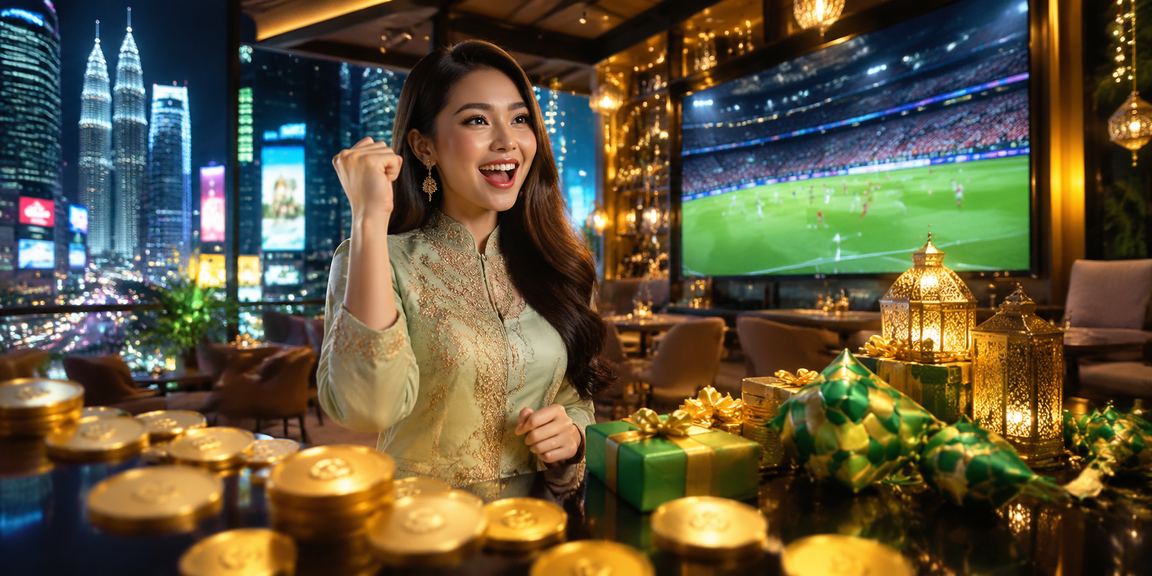 Suasana hiburan kasino dan poker di Kuala Lumpur sempena perayaan Hari Raya