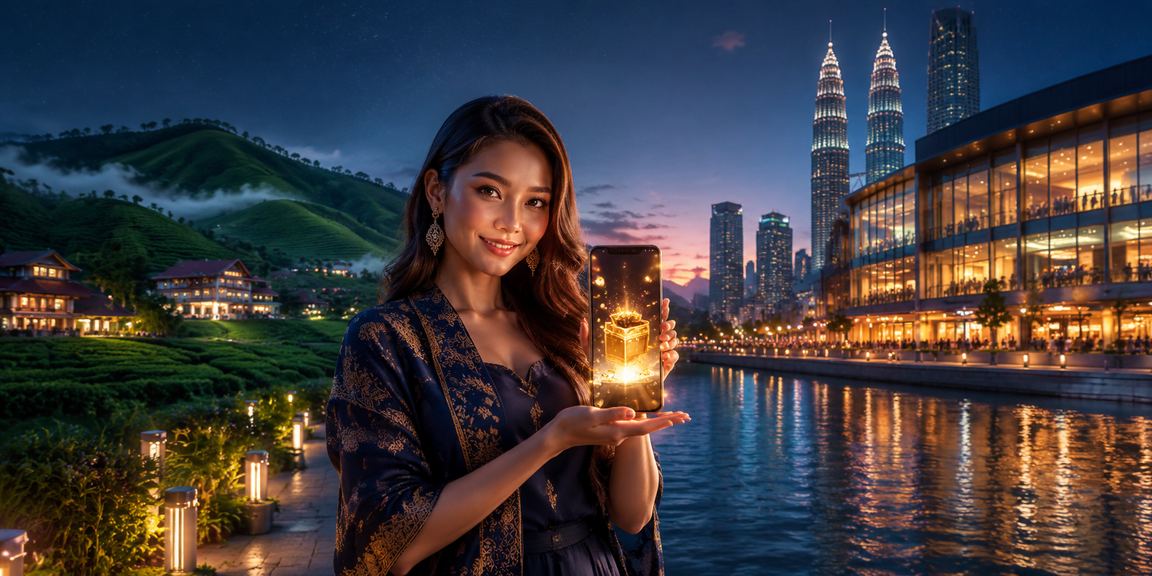 Peminat badminton Malaysia menggunakan telefon pintar untuk memantau keputusan perlawanan langsung